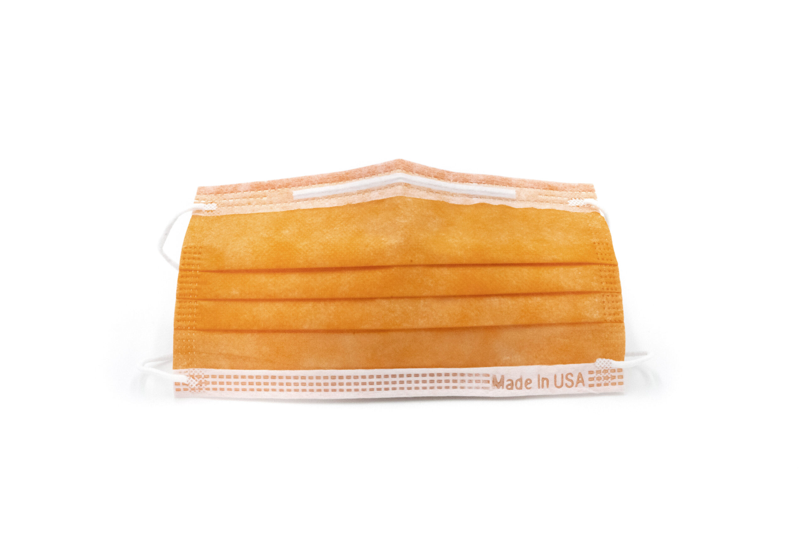 Orange Disposable Face Mask CW Horizon